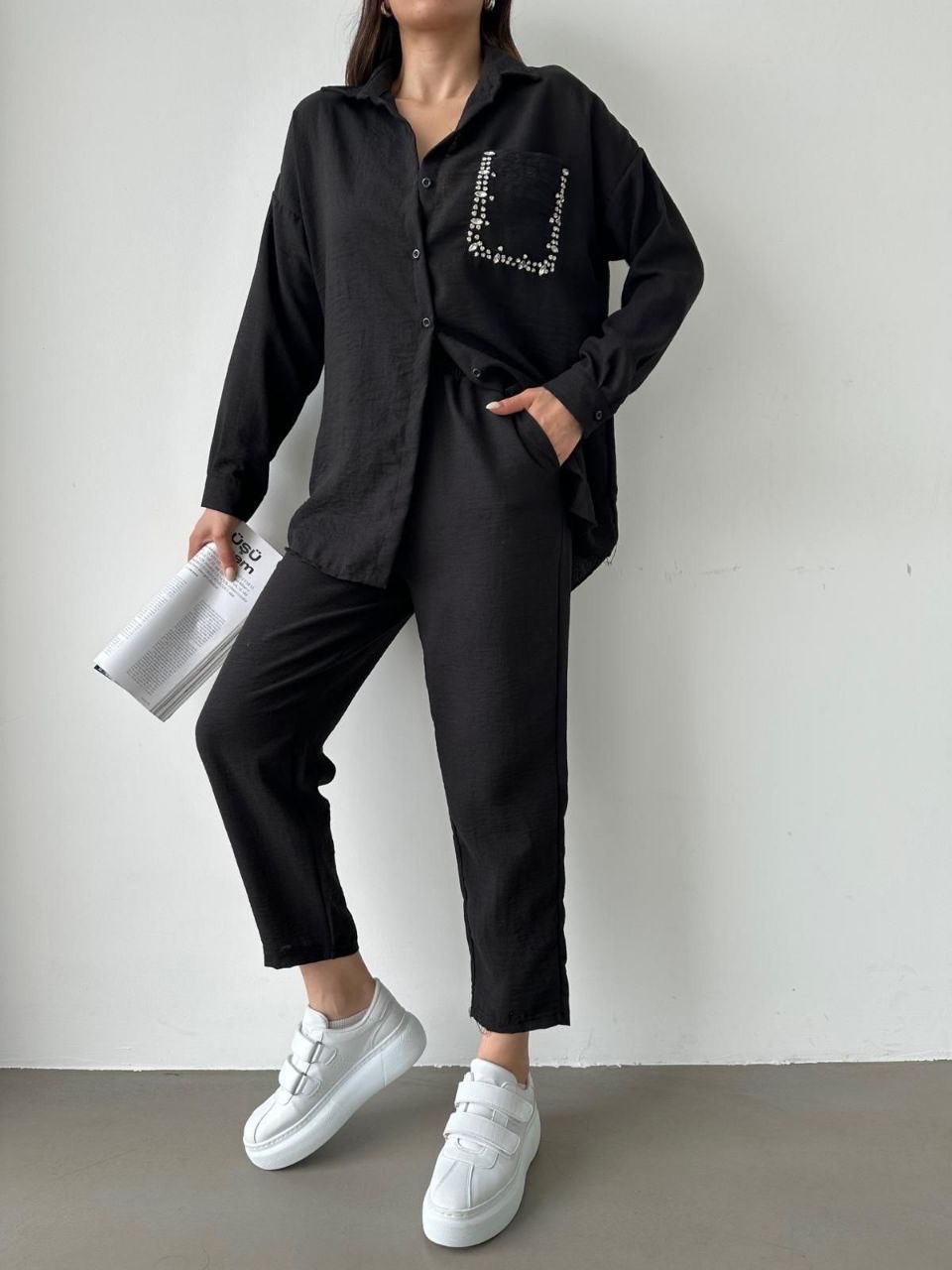 استایل کژوال با رنگ مشکی