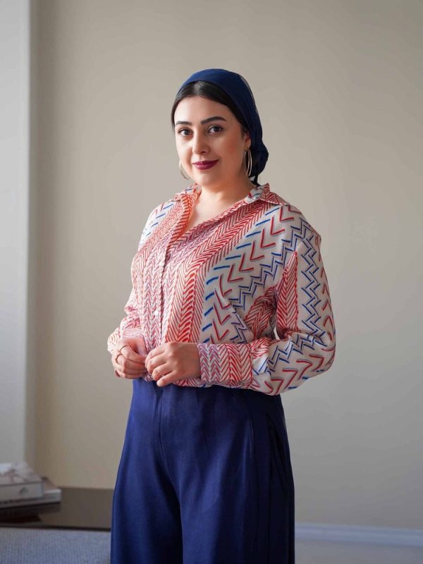 شومیز مجلسی ترک زنانه طرح السا