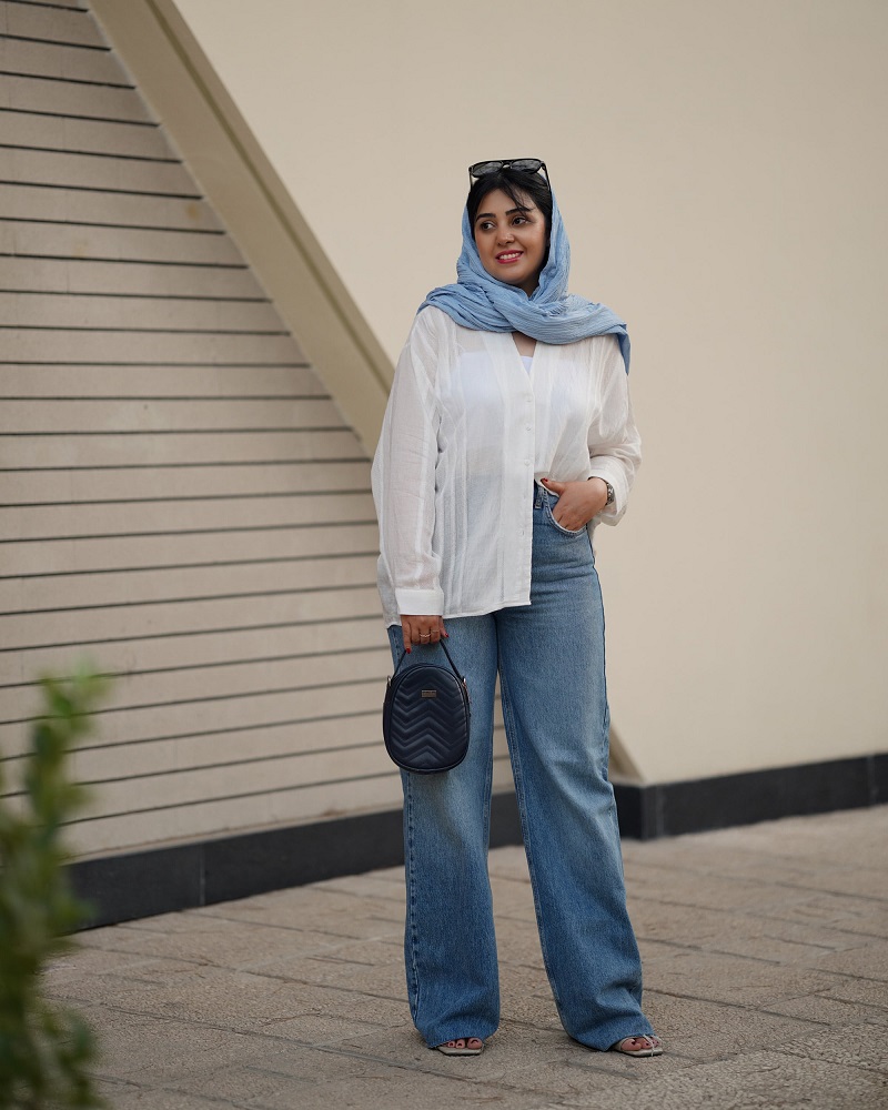 شومیز سفید اورجینال پری برای مراسم خواستگاری