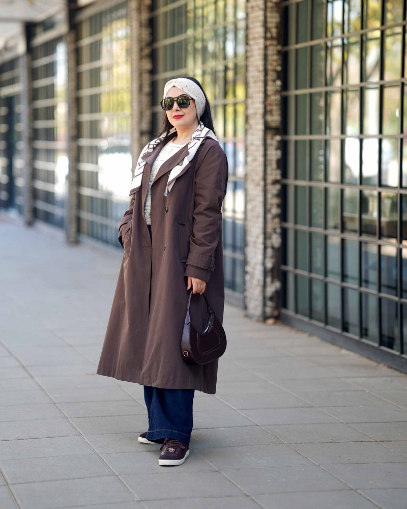 شستشوی اصولی بارانی ست مینی اسکارف - پوشاک زنانه چینود