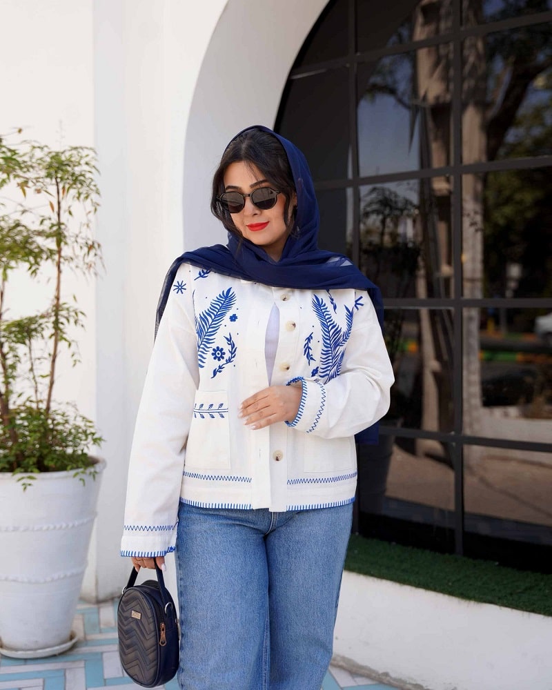 کت خامه دوزی ترک برای اندام گلابی