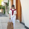 تیشرت زنانه سفید ترک طرح سونا