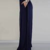 شلوار اویشو ترک رنگ سورمه ای طرح لیا